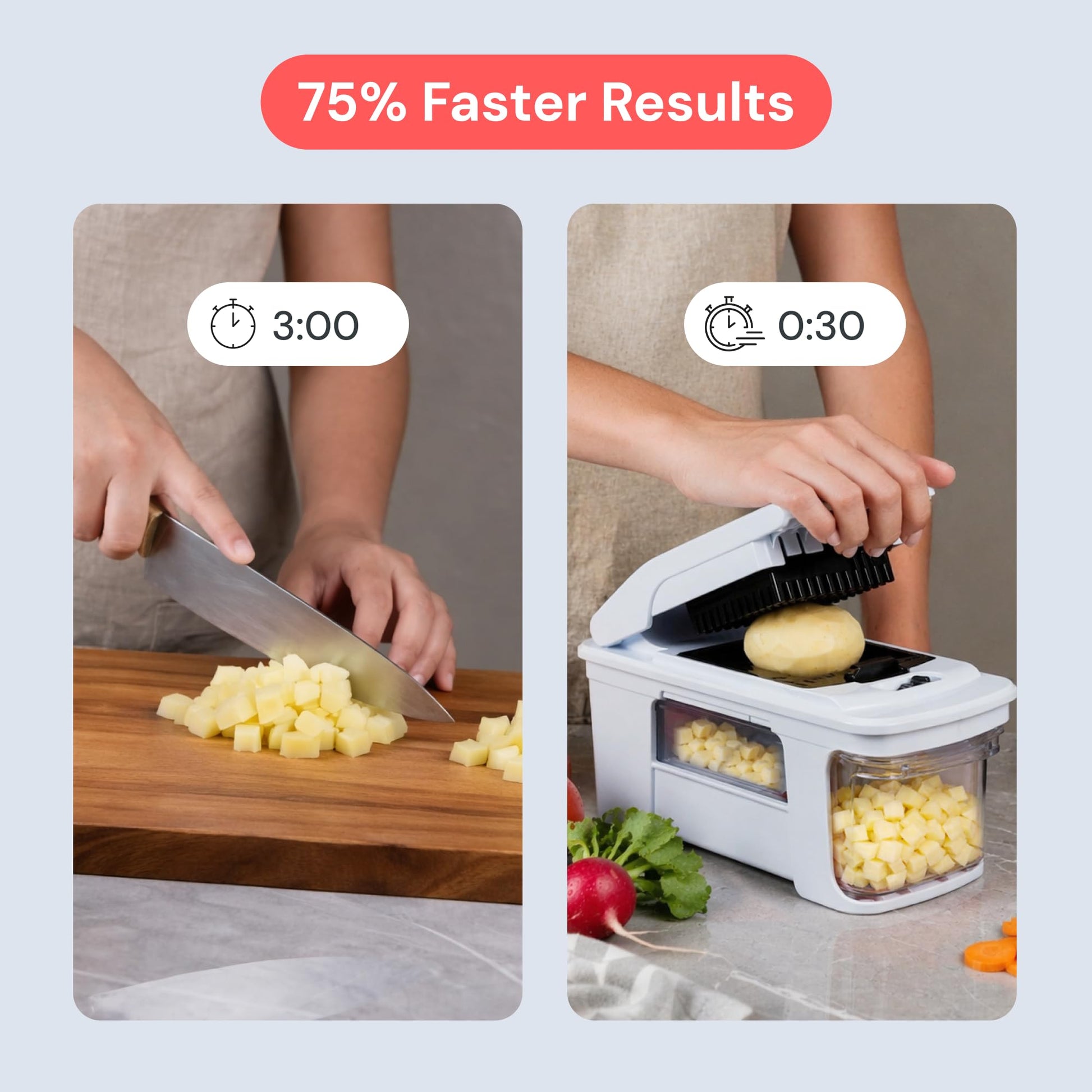 fsamz-b07vg4s38c-pt05 | Fullstar Pro XL Vegetable Chopper & Mandoline — gallery