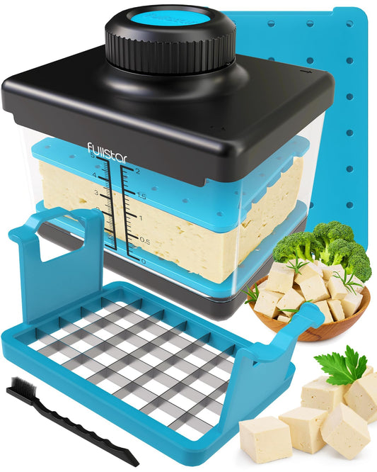 fsamz-b0ccf7bwh2-main | Fullstar Tofu Press & Cutter for Firm & Silken Tofu — 2-in-1