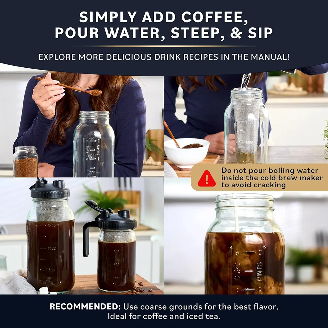 how to use Home Hero Cold Brew Coffee Maker