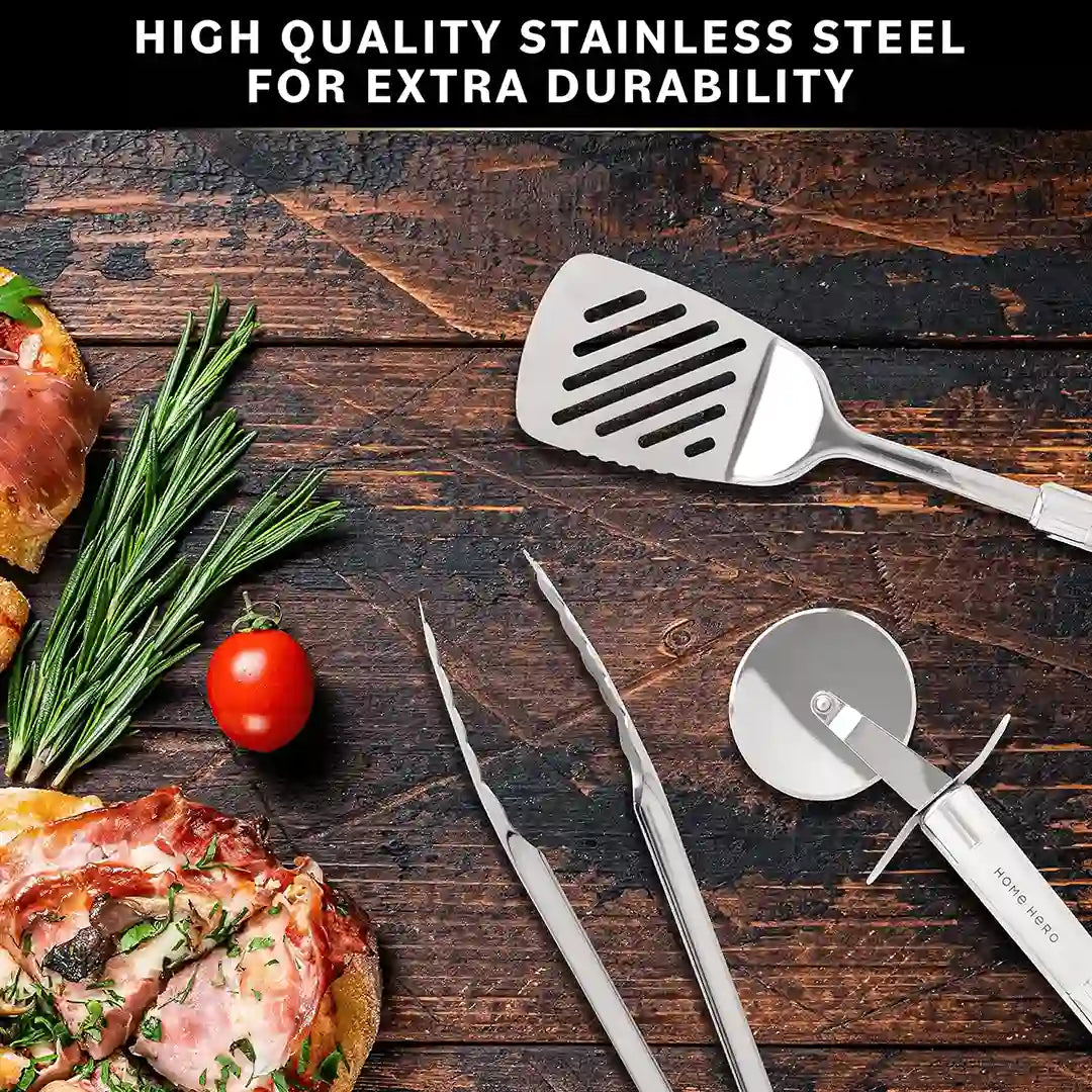 quality Home Hero Stainless Steel Utensil Set