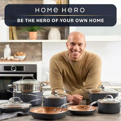 using Home Hero Cookware Set