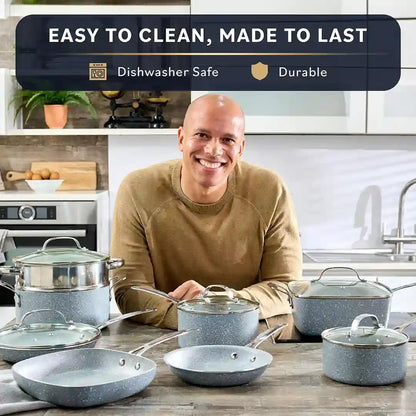 durable & easy to clean Home Hero Granite Stone Cookware